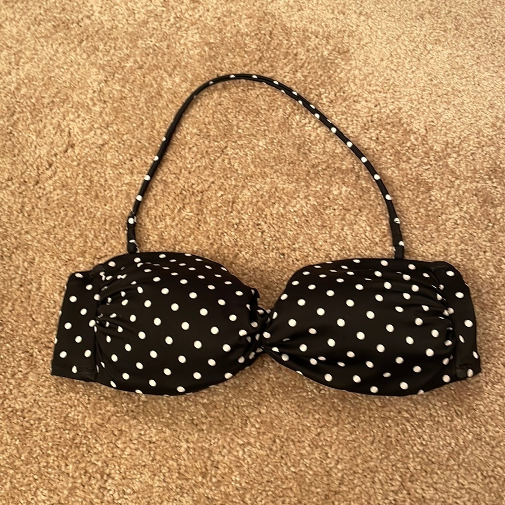 Victoria’s Secret twist bandeau swim bra size S